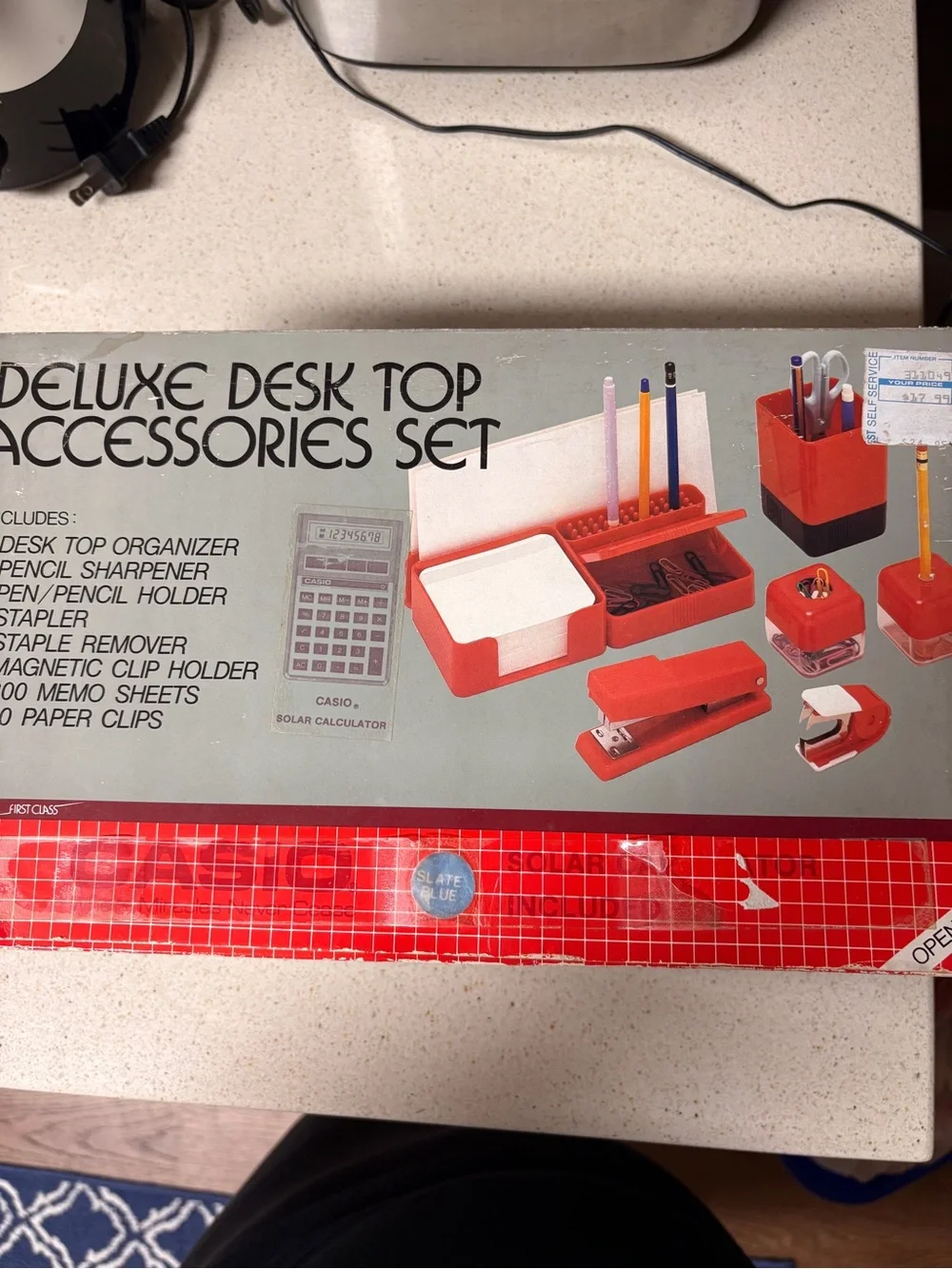 Vintage compact desk
